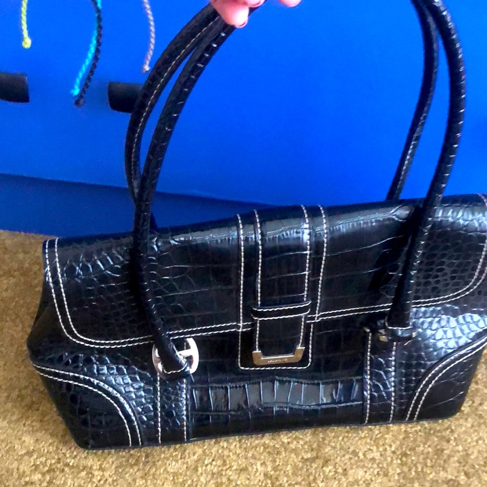 Patent leather Liz Claiborne bag